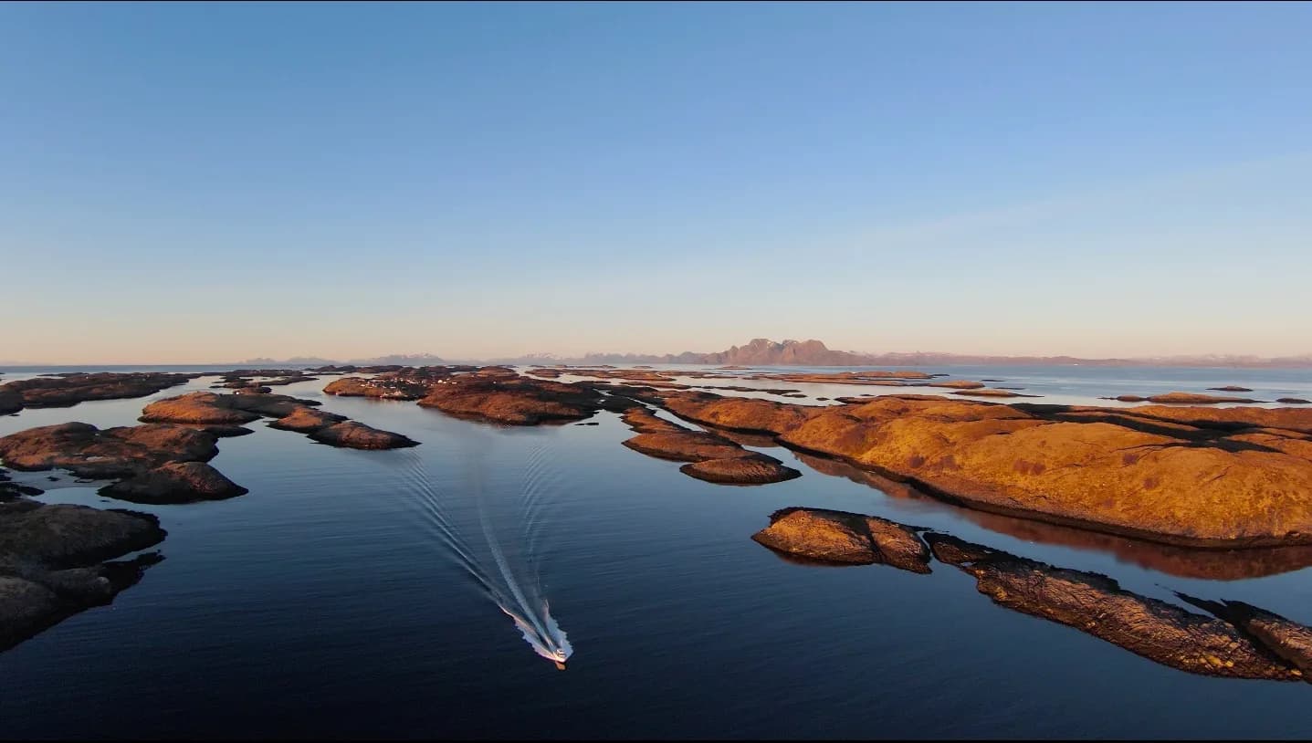 Helligvær fra lufta